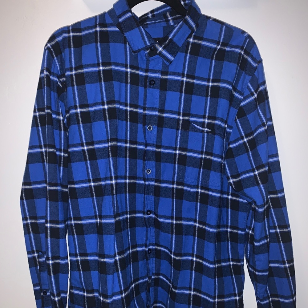 rsq blue flannel